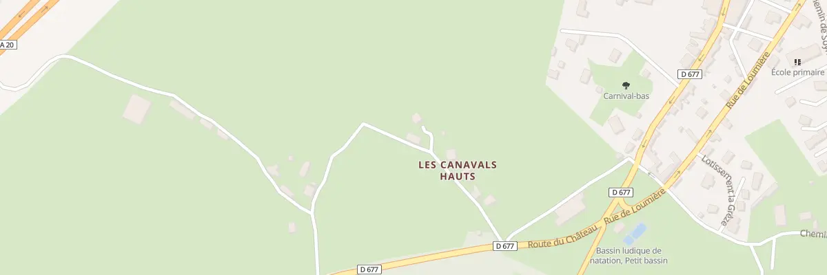 Plan du 5344F Chayroux à Cœur de Causse