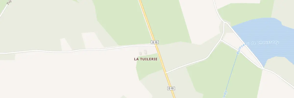 Plan du 5126 La Vergnole à Chamborand