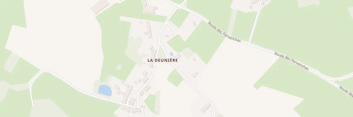 Plan du 22 La Deunière à La Chapelle-Baloue