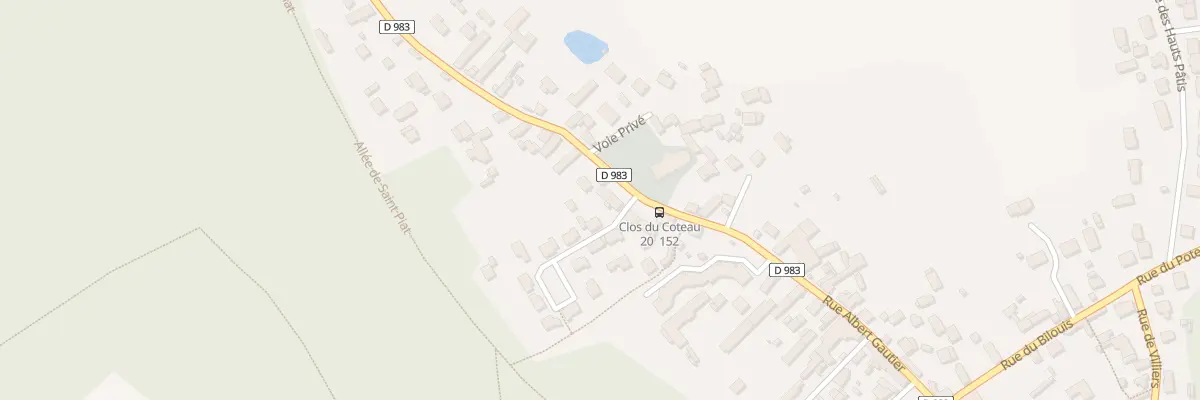 Plan du 17 Clos de l’Eglise à Pierres