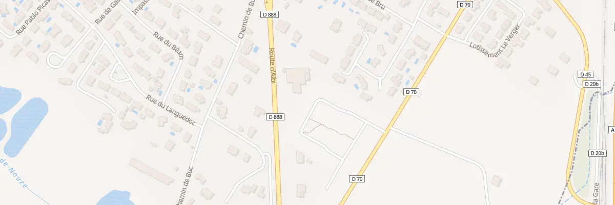 Plan du 43 Rue Eole à Garidech