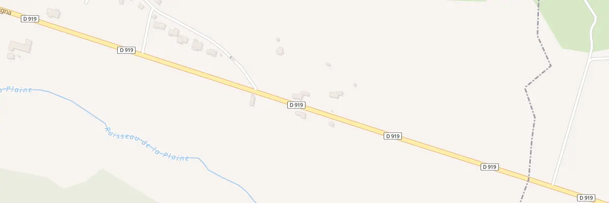 Plan du 76 Goute et Jordy à Loubens