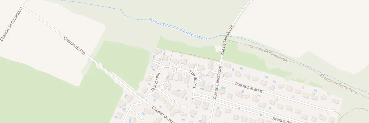 Plan du 8 Rue du Pin à Mons