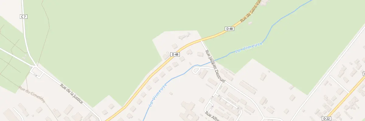 Plan du 58 Rue de Saint-Valéry à Gamaches