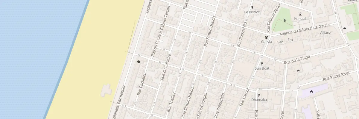 Plan du 35 Rue Thellier à Berck