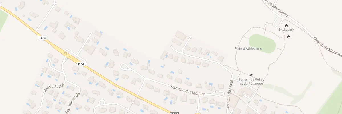 Plan du 7 Lot Les Hauts du Pigne à Lauzerville