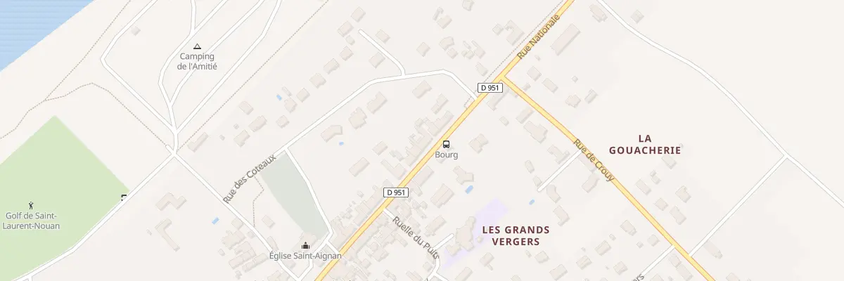 Plan du 40 Rue Nationale à Saint-Laurent-Nouan