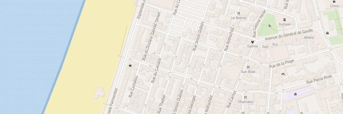 Plan du 37 Rue Thellier à Berck