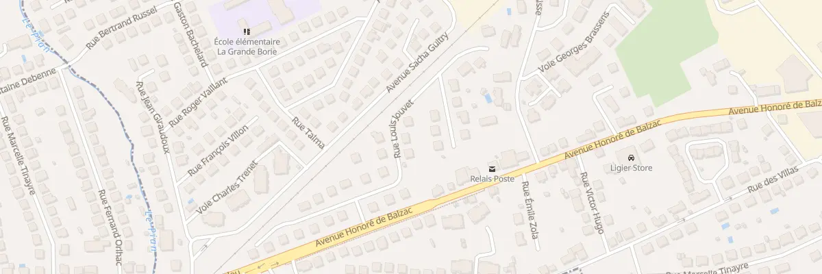 Plan du 28 Rue Louis Jouvet à Malemort
