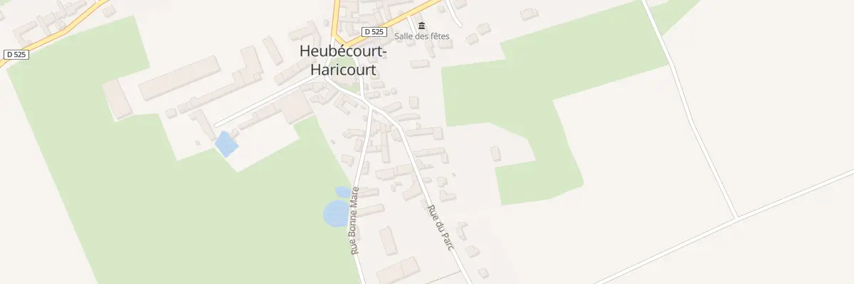Plan du 5 Rue du Parc à Heubécourt-Haricourt