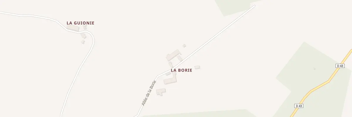 Plan du 5056 La Guionie à La Porcherie