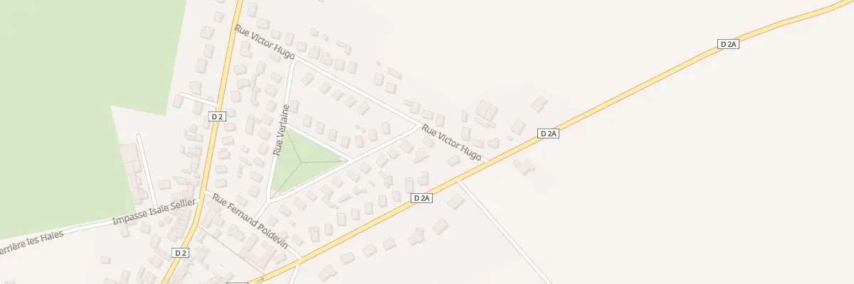 Plan du 14 Rue Victor Hugo à Friville-Escarbotin