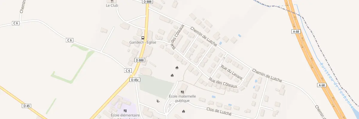 Plan du 19 Rue des Côteaux à Garidech