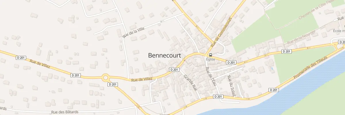 Plan du 14 Rue de Villez à Bennecourt