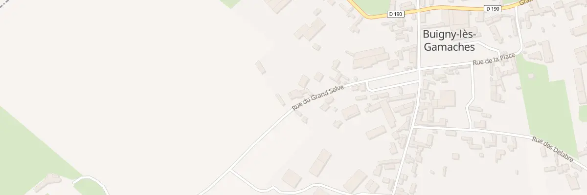 Plan du 14 Rue du Grand Selve à Buigny-lès-Gamaches