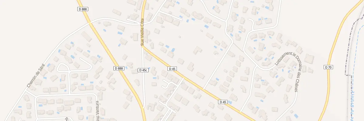 Plan du 9 Av de la Gare à Garidech