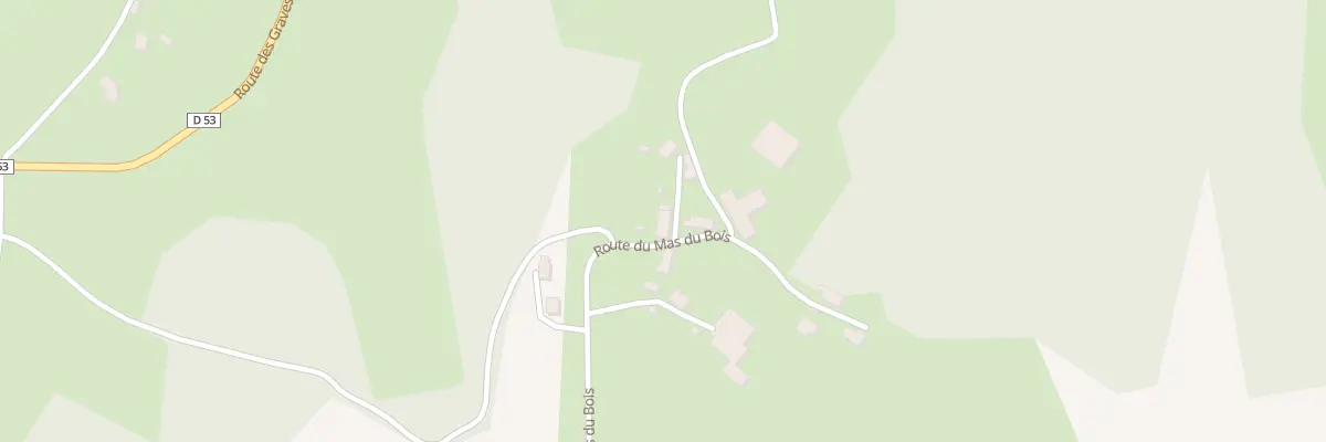 Plan du 735 Rte du Mas du Bois à Perpezac-le-Noir