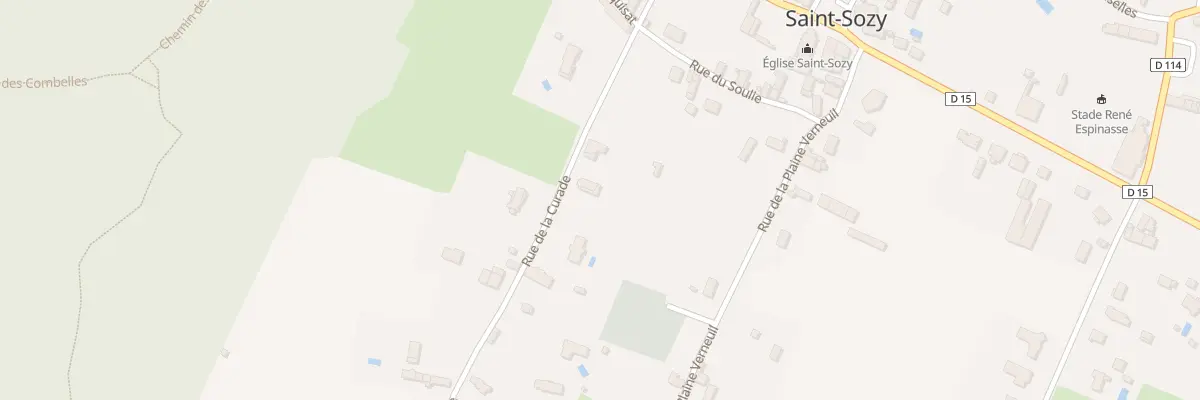 Plan du 225 Rue de la Curade à Saint-Sozy