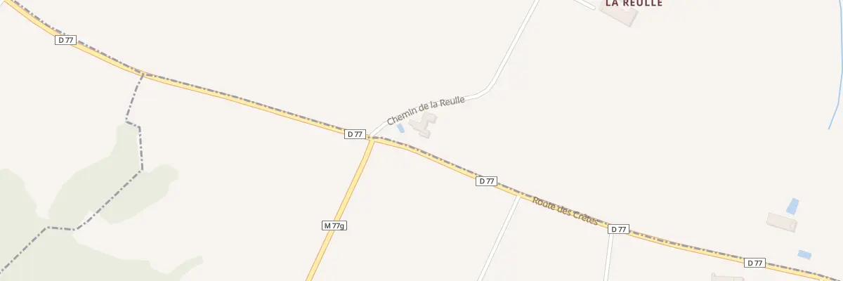Plan du 1220 Rte des Crêtes à Gragnague