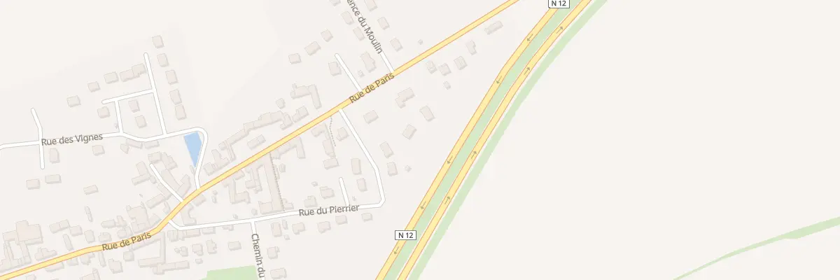 Plan du 4 Rue des Alouettes à Goussainville