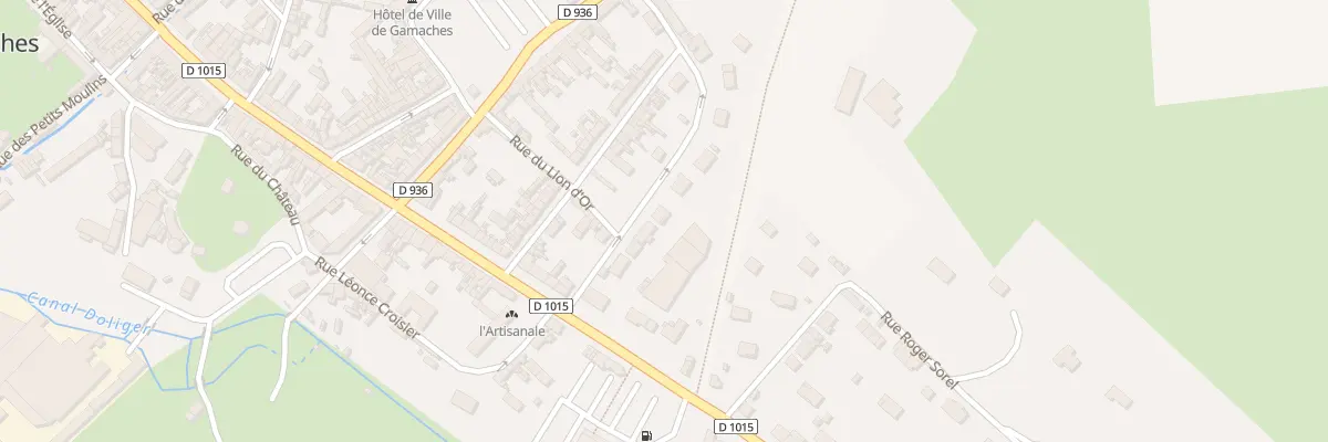 Plan du 8B Rue des Chevaliers à Gamaches