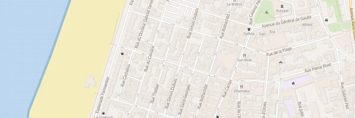 Plan du 43 Rue de la Mer à Berck