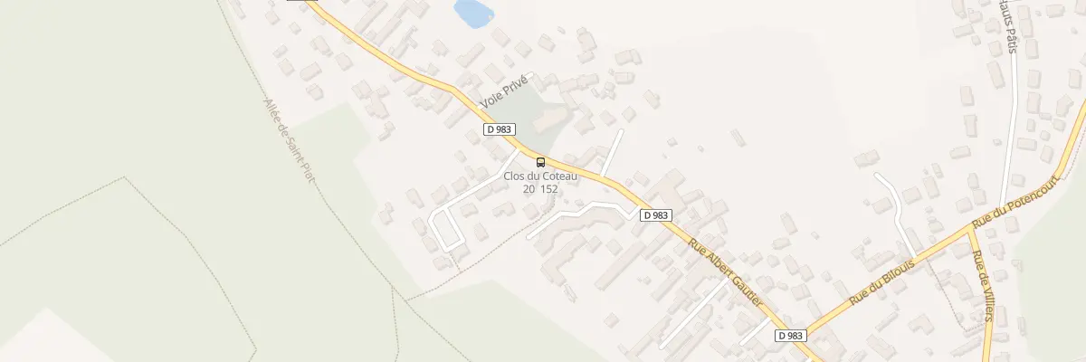 Plan du 53 Rue Albert Gautier à Pierres