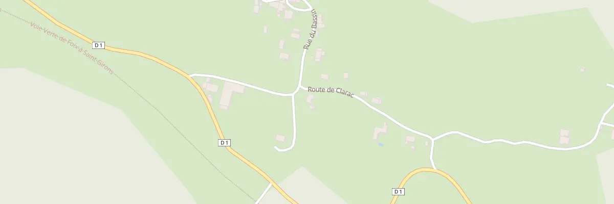 Plan du 92 Le Fournas à Baulou