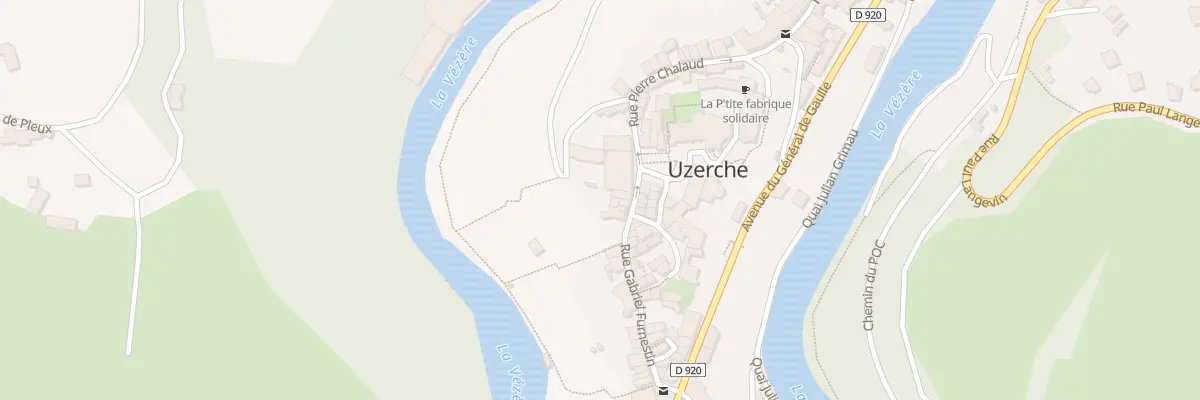 Plan du 6B Rue Jean Gentet à Uzerche