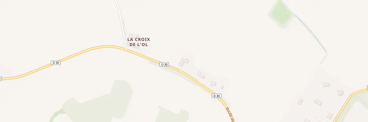 Plan du 30 Rte des Crêtes à Paulhac