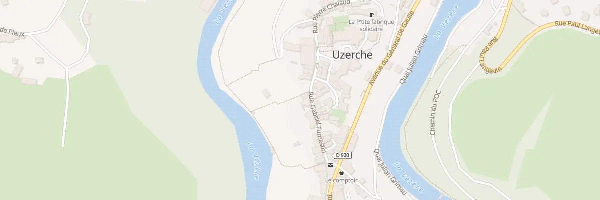 Plan du 5851 Rue Jean Gentet à Uzerche