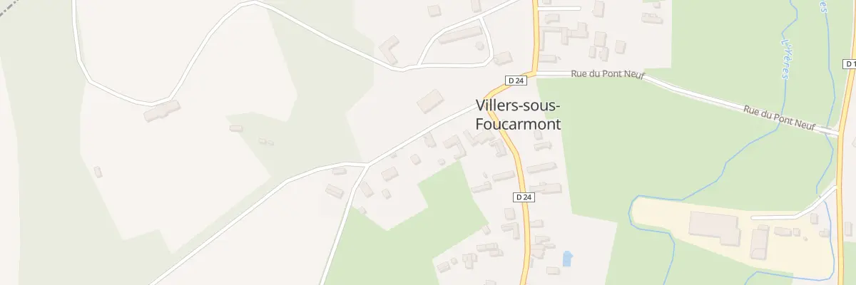 Plan du 5 Imp du Chateau à Villers-sous-Foucarmont
