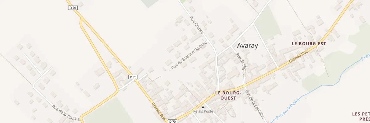 Plan du 5 Rue du Buisson Gérome à Avaray