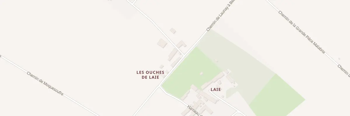 Plan du 5 Laie à Cravant