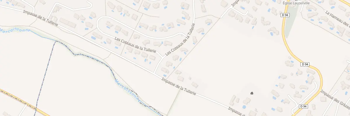 Plan du 10 Lot Les Coteaux de la Tuilerie à Lauzerville