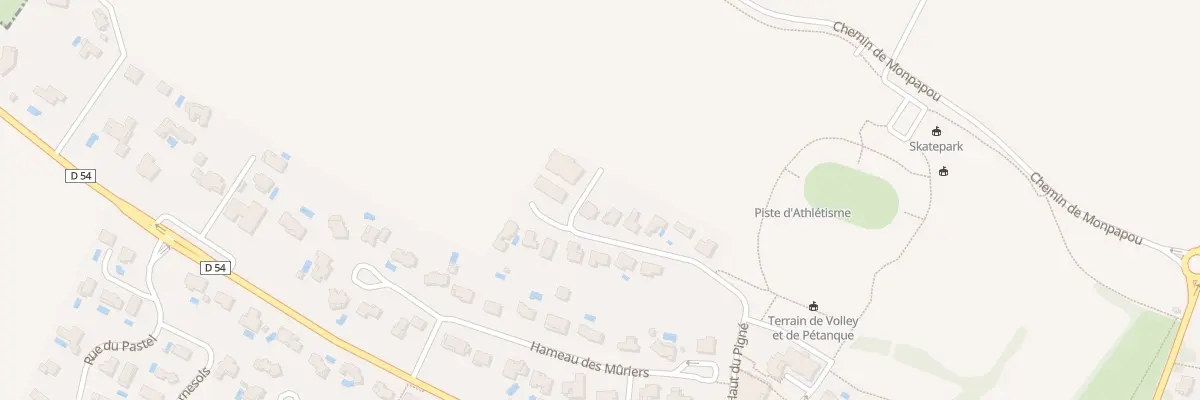 Plan du 14 Lot Les Hauts du Pigne à Lauzerville