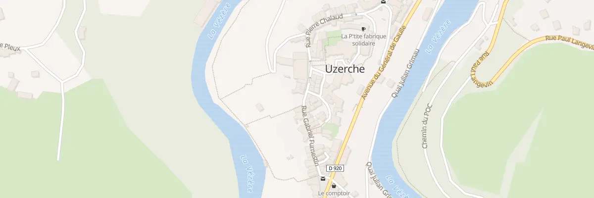 Plan du 6 Rue Jean Gentet à Uzerche