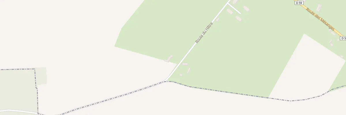 Plan du 10 Rte du Hetre au Caule-Sainte-Beuve