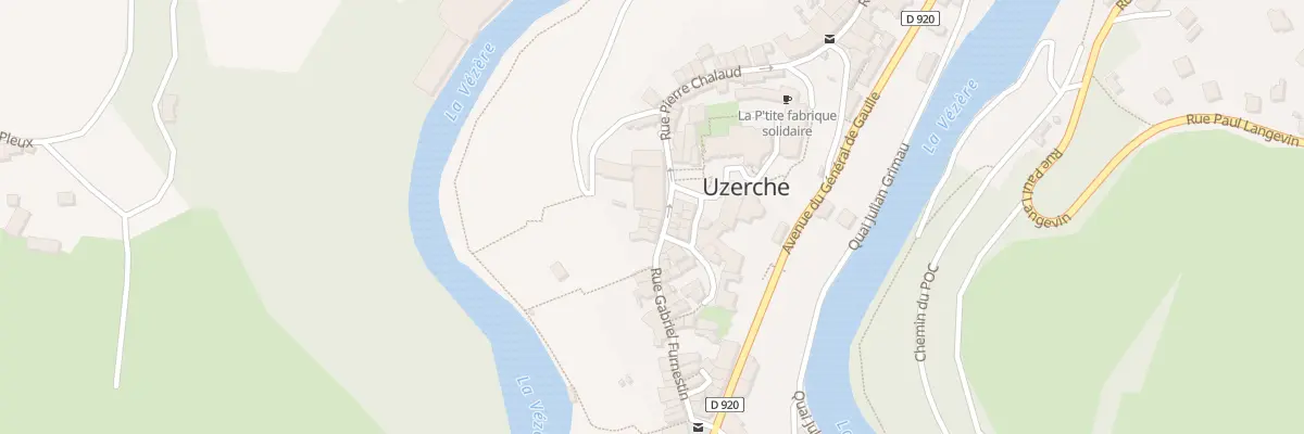 Plan du 2 Rue Jean Gentet à Uzerche