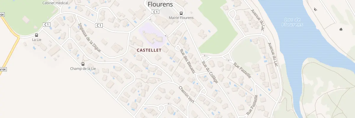 Plan du 5 Rue des Bleuets à Flourens