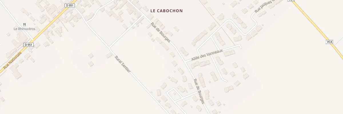 Plan du 26 Rue de Bourges à Saint-Laurent-Nouan