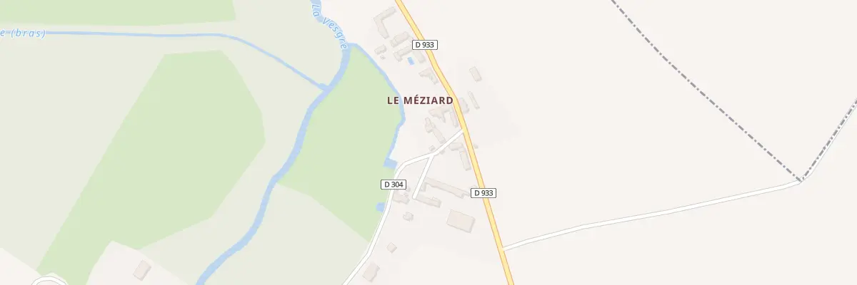Plan du 1 Meziard à Saint-Lubin-de-la-Haye