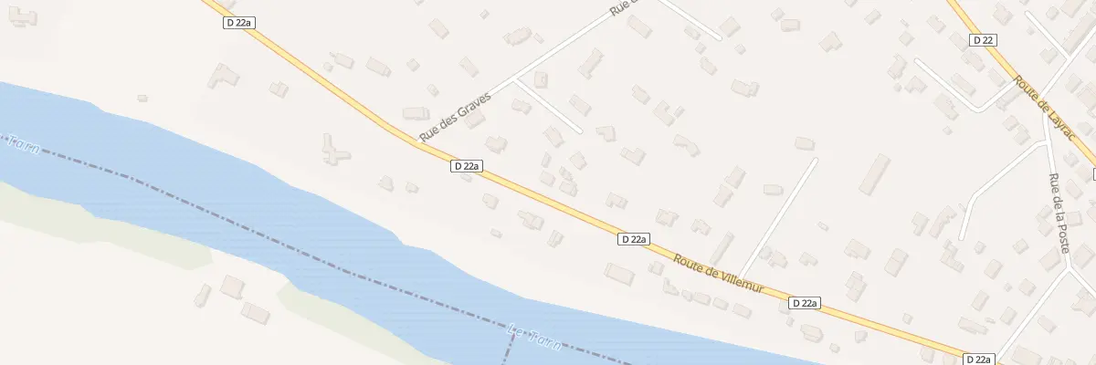 Plan du 470 Rte de Villemur à Mirepoix-sur-Tarn