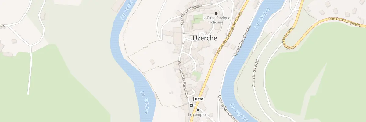 Plan du 11 Rue Jean Gentet à Uzerche
