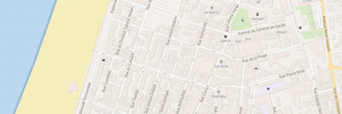 Plan du 29 Rue Saint-Georges à Berck