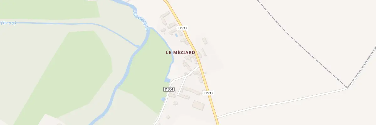 Plan du 3 Meziard à Saint-Lubin-de-la-Haye