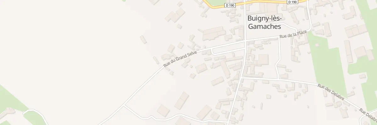 Plan du 7 Rue du Grand Selve à Buigny-lès-Gamaches