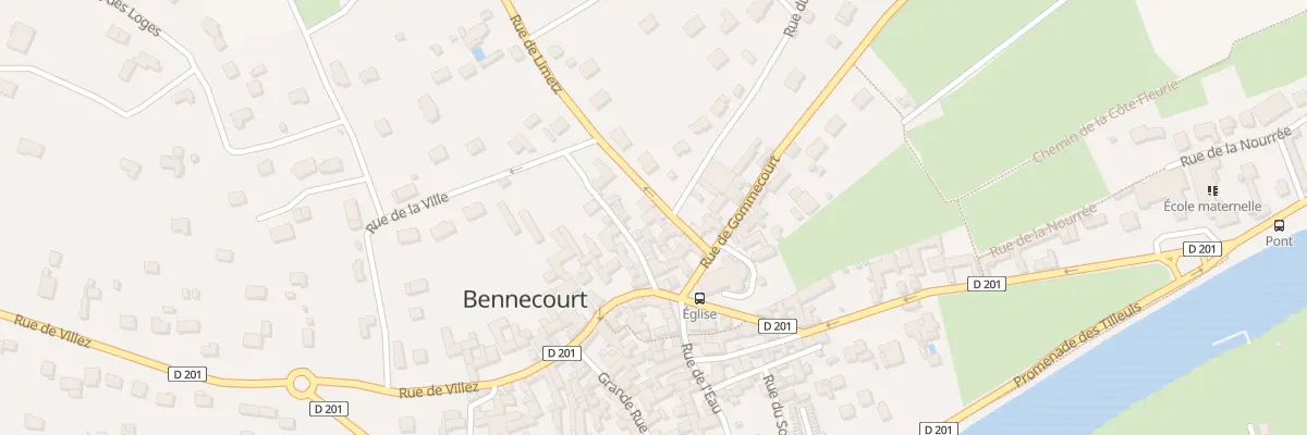 Plan du 3B Rue de Limetz à Bennecourt