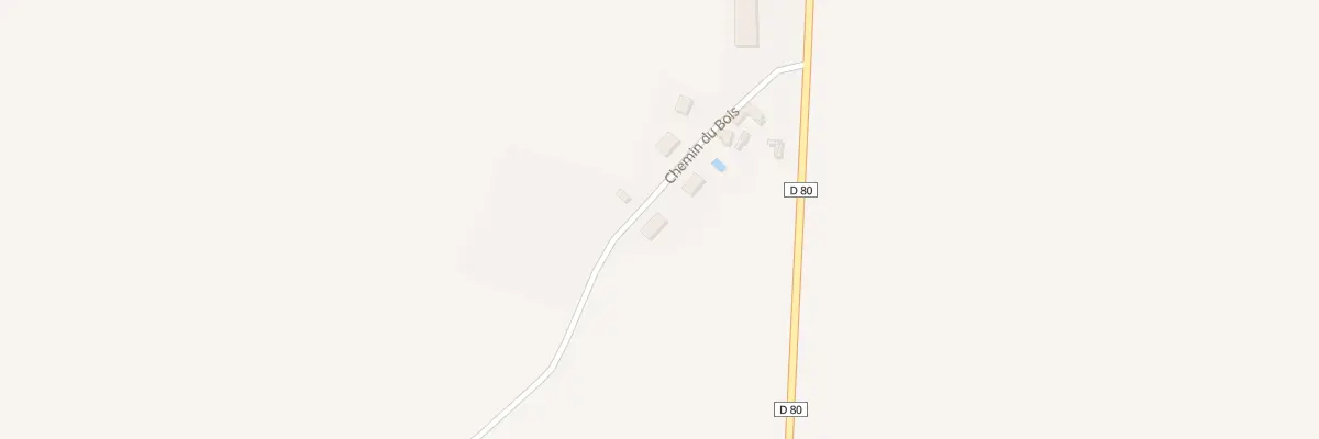 Plan du 7 Che du Bois à Niherne