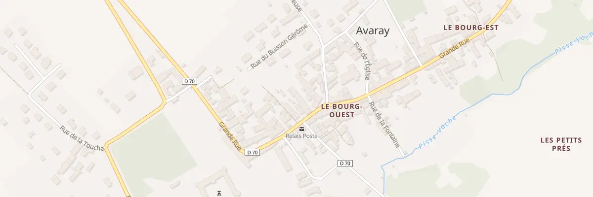 Plan du 52 Gr Grande Rue à Avaray
